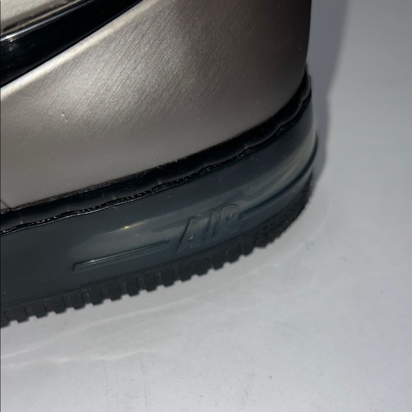 Nike 7.5 Men's Air Force 1 Foamposite Pro low top Pewter Silver - Picture 7 of 13